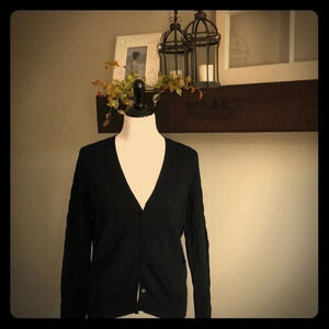 Talbots 100% Cashmere Cable Cardigan - gorgeous💕